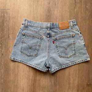 Levi's Light Blue Jean Shorts